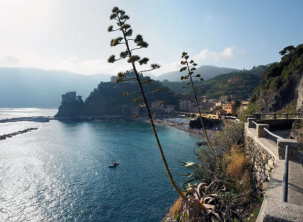 Panorama View Of Riomaggiore, Cinque Terre National Park, Liguria Region, Northern Italy