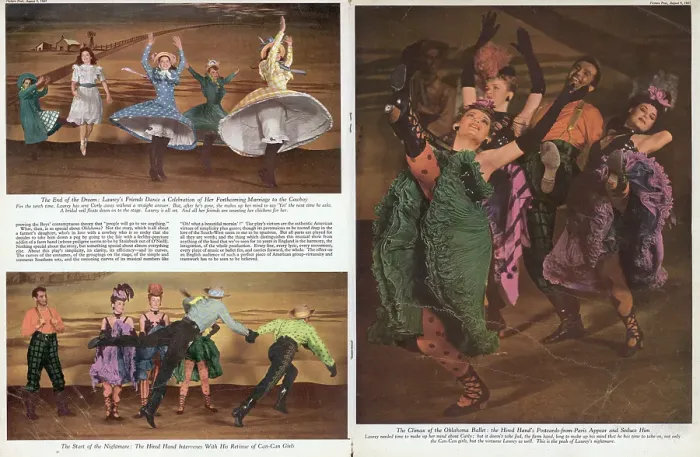 Framed Print : Oklahoma Dream Sequence Print Framed Print : Oklahoma Dream Sequence Print