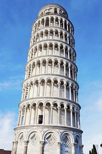 Pisa, Tuscany, Italy, Leaning Tower under clear sky