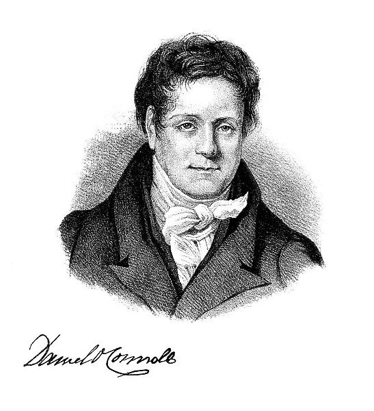 Portrait of Daniel O Connell, Irish political leader in the first half of the 19th