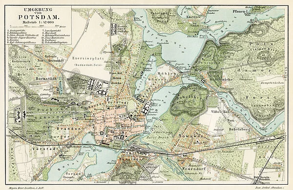 Postdam map 1896