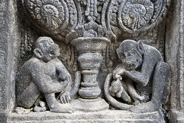 Prambanan Temple wall details
