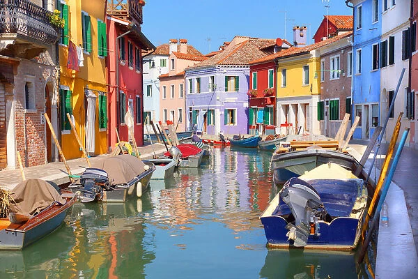 Reflected Colours of Burano
