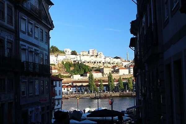 Ribeira district in Porto from Vila Nova de Gaia