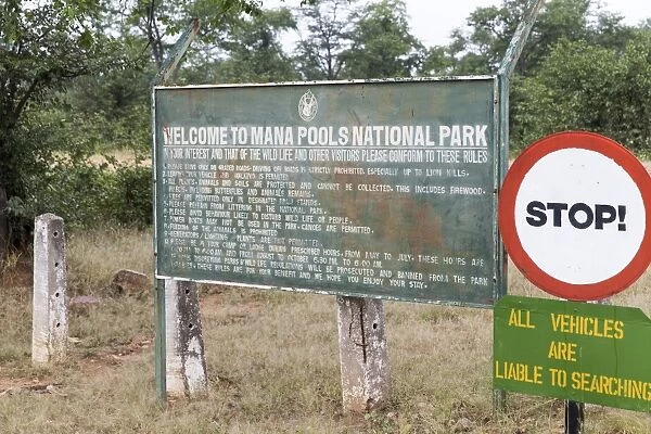 Shield of Mana Pools National Park