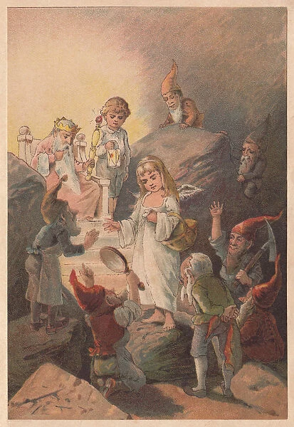 The Silver Child (Das Silberkindchen), lithograph, published in 1891