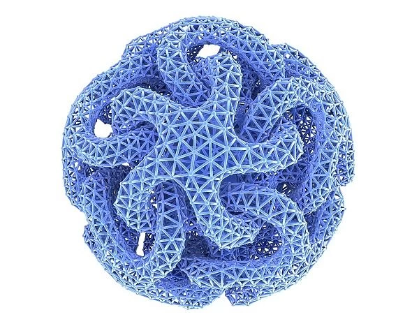 Sphere of linked stars, artwork
