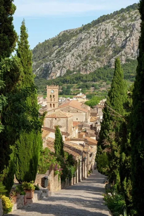 Framed Print : Steps to Calvary Print, Pollença, Majorca Framed Print : Steps to Calvary Print, Pollença, Majorca