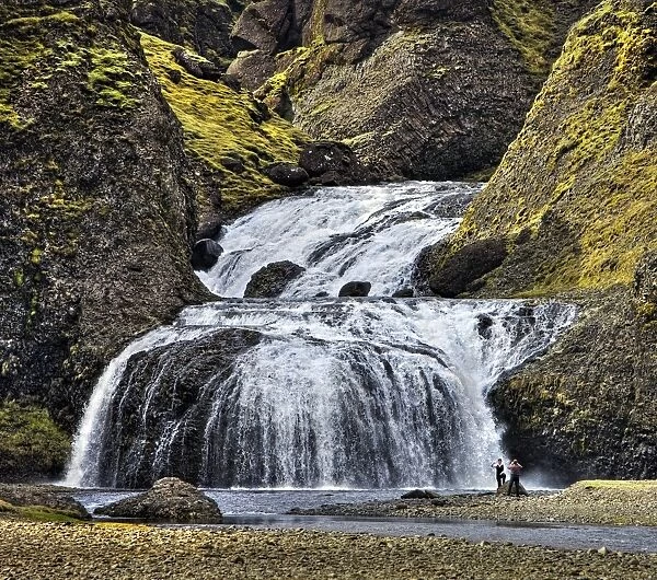 Stjornarfoss Waterfall
