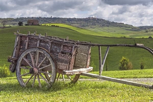 Tuscany Wooden Cart
