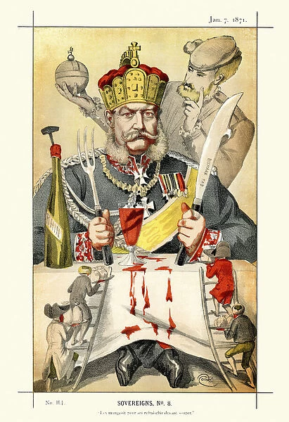 Vanity Fair Print - William I, German Emperor