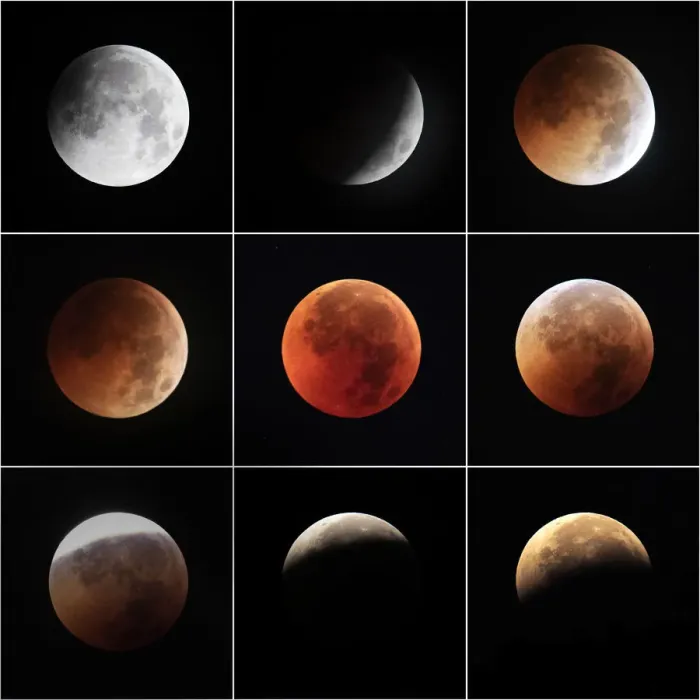 Framed Print : Total Lunar Eclipse Black Print: A Celestial Visual Treasure Framed Print : Total Lunar Eclipse Black Print: A Celestial Visual Treasure