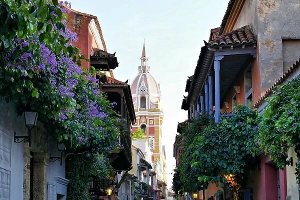 The walled city of Cartagena de Indias