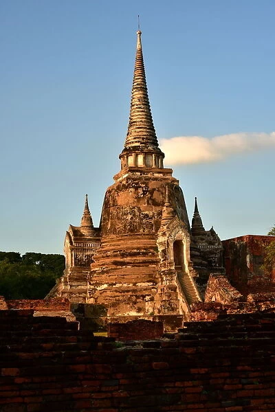 Wat Phra Si Samphet temple Ayutthaya Thailand