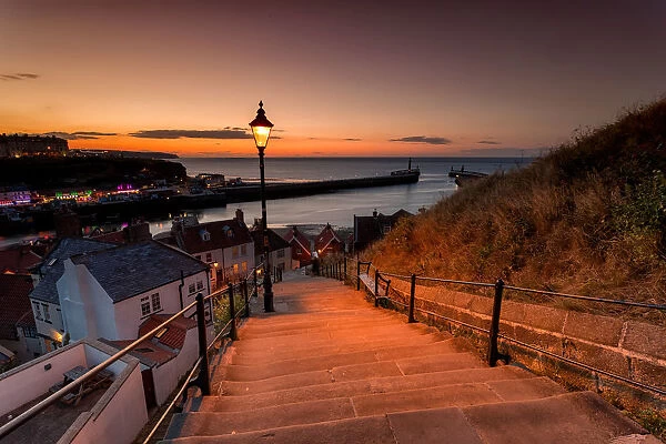 Whitby Harbour Steps