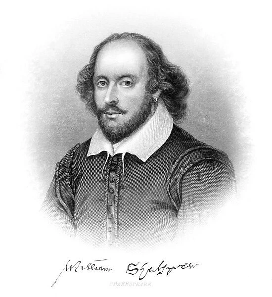 William Shakespeare Engraving