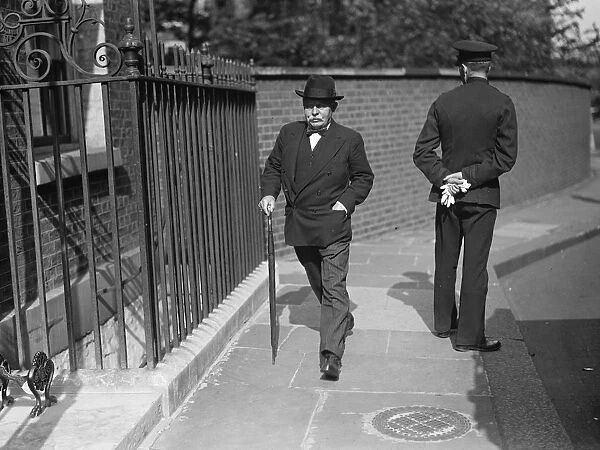 Cabinet meeting at No 10 Downing Street, London. Mr William Bridgeman. 3 June 1929