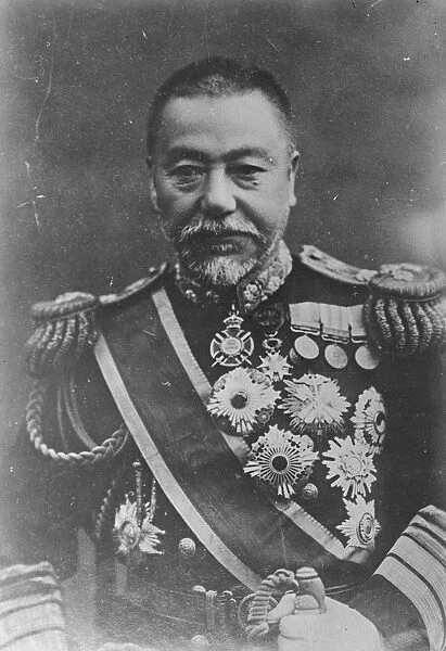 Count Heihachiro Togo, Chief of the tutors of the Crown Prince of Japan 15 October 1923