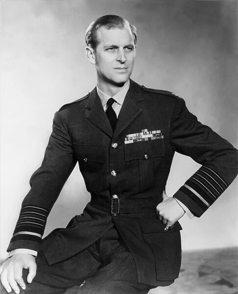 Duke of Edinburgh wearing uniform of Marshall of the Royal Air Force 17th March 1953