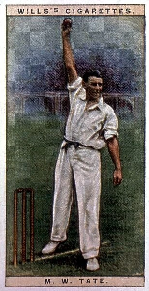 Maurice W Tate (Sussex) - cricketer 1928 - ?TopFoto