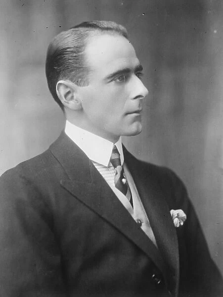 Mr Nigel Colman, Conservative Candidate for Brixton by election. 4 June 1927