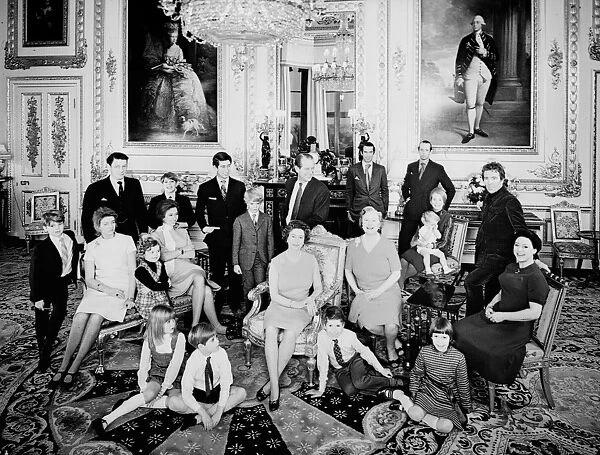 Royal family group