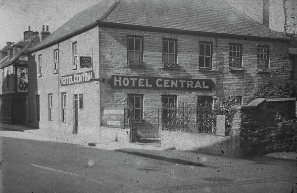 Hotel Central, Quay Street, Truro, Cornwall. Around 1930