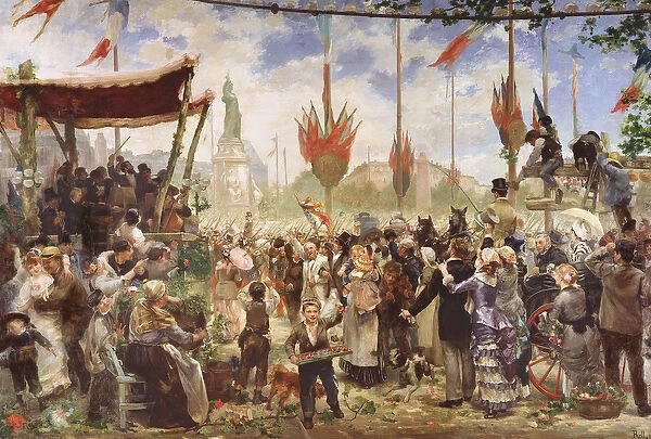 The 14th July 1880, 1882 (oil on canvas)
