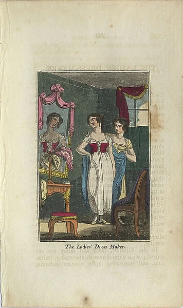 19th century ladies' dress maker