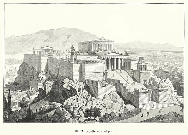 50 Acropolis of athens in art Images: PICRYL - Public Domain Media Search  Engine Public Domain Search