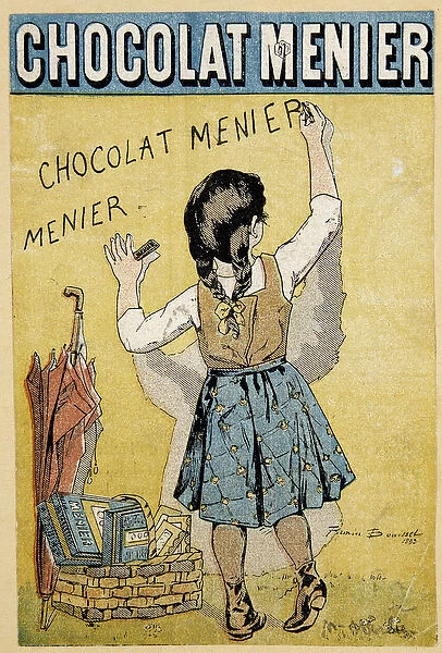 Advertising for Chocolate 'Menier', late 19th century