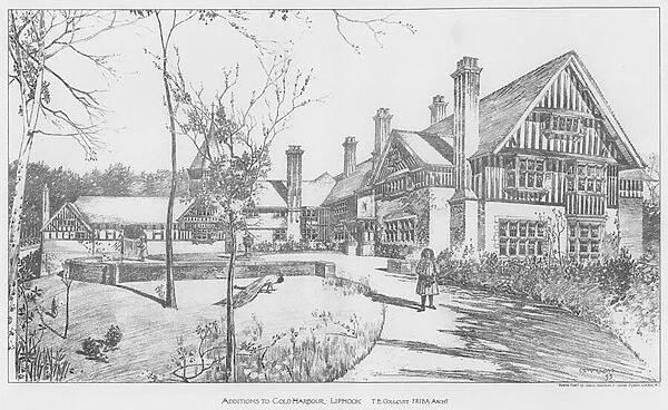 Additions to Cold Harbour, Liphook (litho)