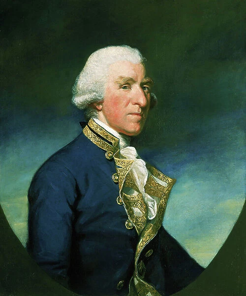 Admiral Samuel Hood, 1st Viscount Hood (1724-1816), 1784 (oil on canvas)