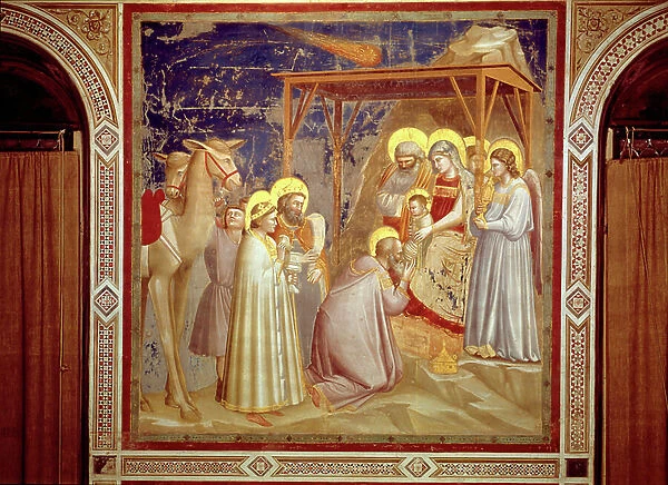 Adoration of the Magi, Chapel of the Scrovegni, Padua, c. 1305 (fresco)