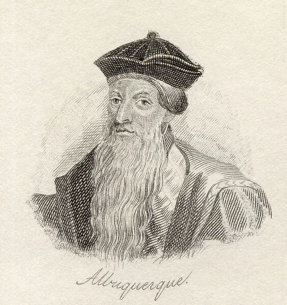 Afonso d Albuquerque, from Crabbs Historical Dictionary, published 1825