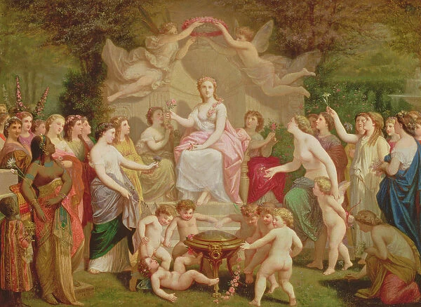 Allegory of Spring, 1871 (oil on canvas)