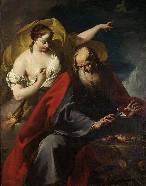 Allegory of Winter and Summer, c. 1720 (oil on canvas)