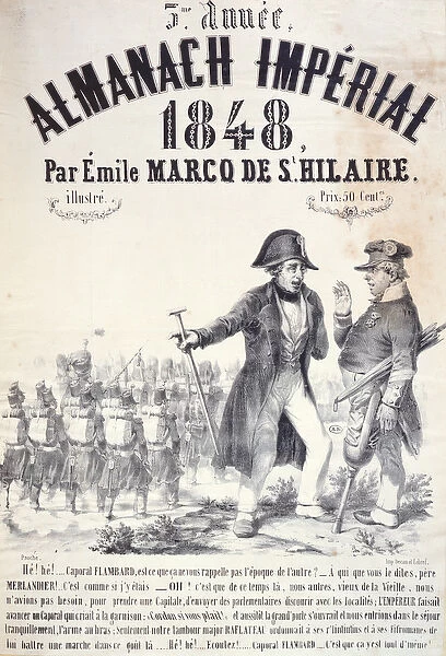 Almanach Imperial by Emile Marco de St. Hilaire, 1848 (litho)
