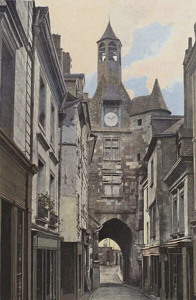 Amboise, Beffroi, Cote E (colour photo)