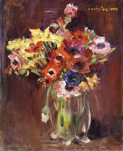 Anemones; Anemonen, 1910 (oil on canvas)