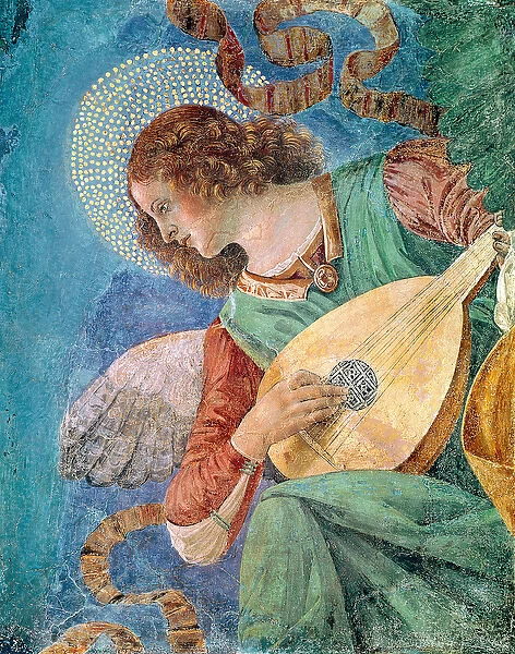 Angel Musician (fresco)