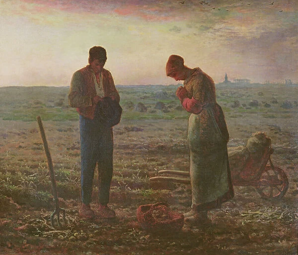 The Angelus, 1857-59 (oil on canvas)