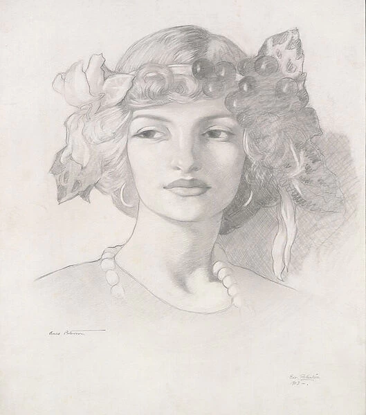 Anne Patterson, 1913 (pencil on paper)