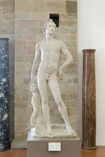Apollo and Hyacinthus, 1548 circa (marble)