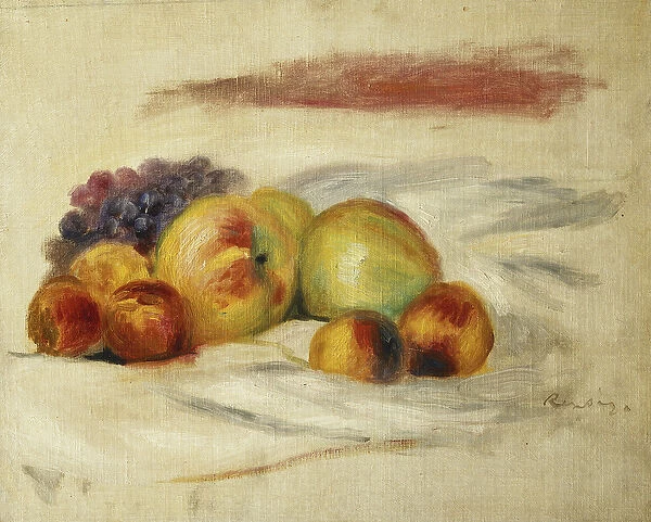 Apples and Grapes; Pommes et Raisins, c. 1910 (oil on canvas)