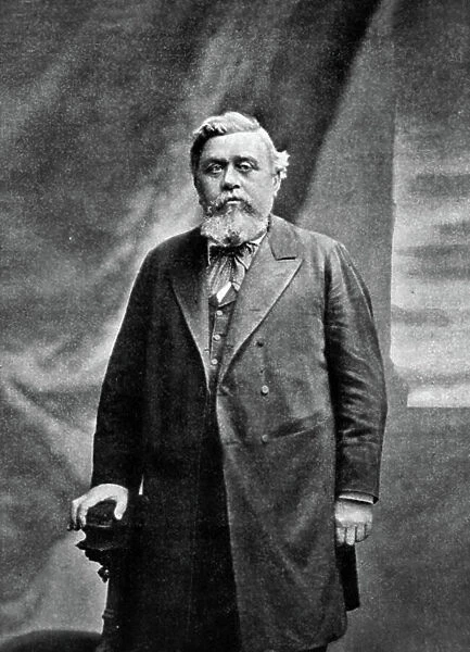 Armand Fallieres (1841-1932) preisdent of French senate in 1899-1906 then president of French republic in 1906-1913