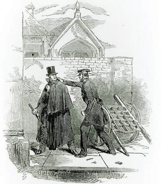 Arrest of Mr. Smith O Brien, from The Illustrated London News, 1848