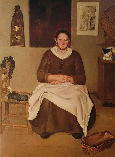 The Artists Mother (oil on canvas)