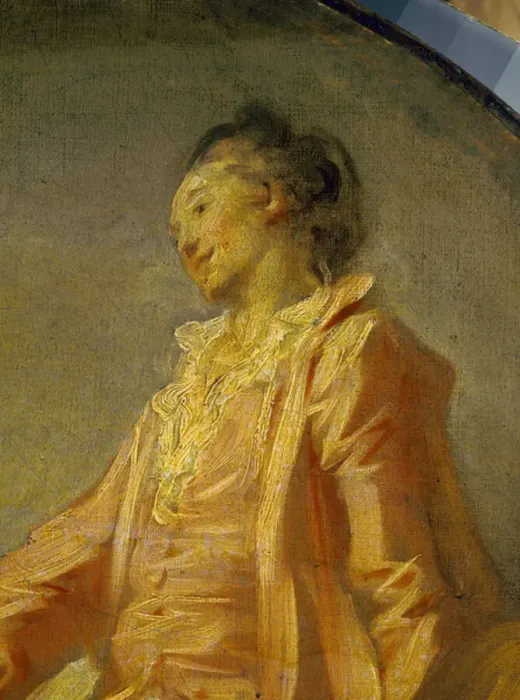 Framed Print : Fragonard's Young Model Print Framed Print : Fragonard's Young Model Print