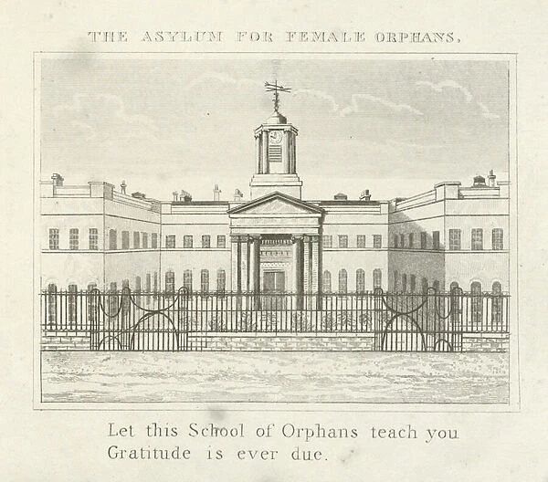 The Asylum for Female Orphans (engraving)